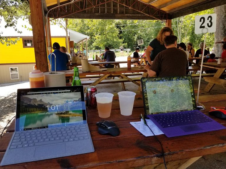 Working at Miguel's Pizza